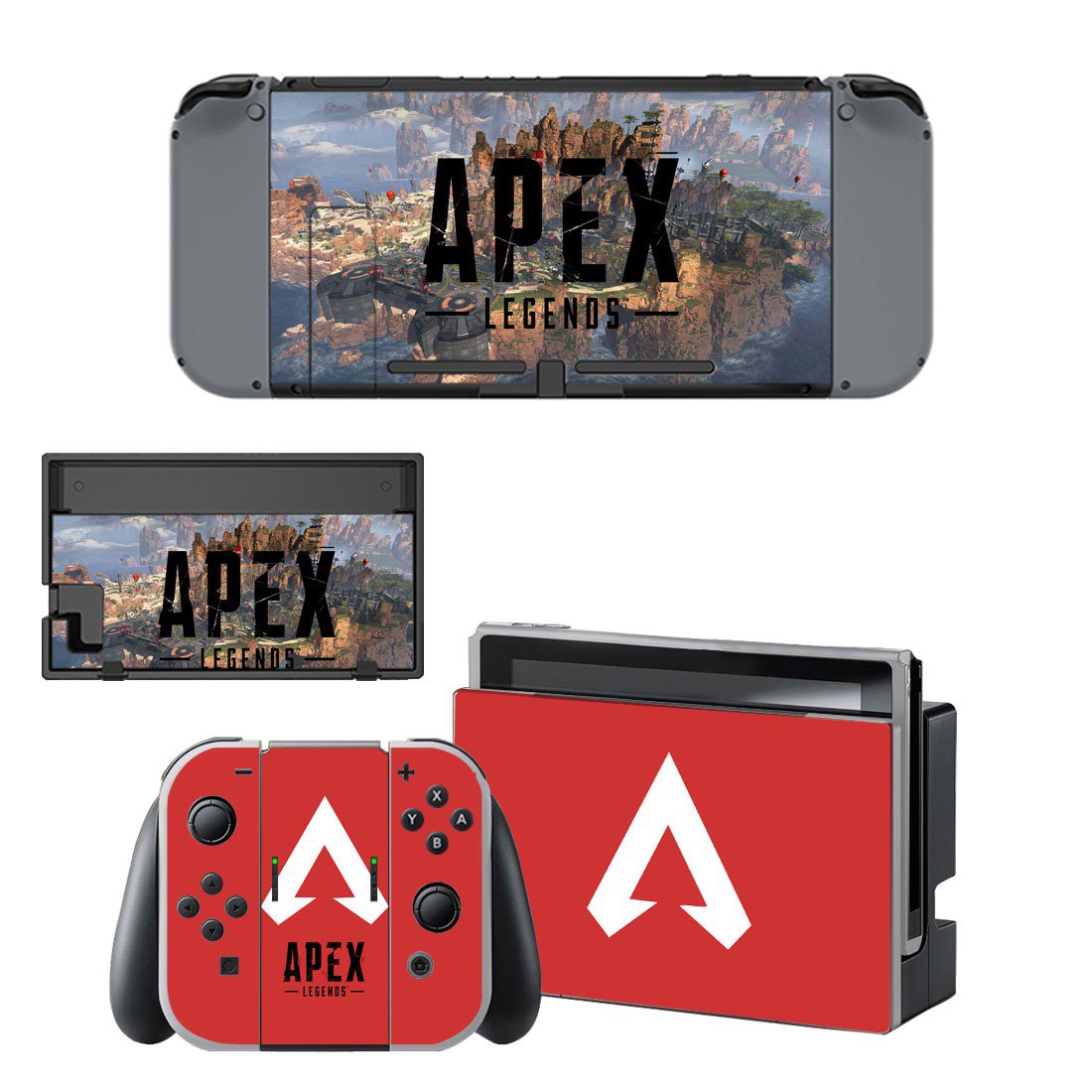 Apex Legends decal skin sticker for Nintendo Switch console and controllers