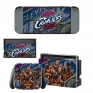 Cleveland Cavaliers decal skin sticker for Nintendo Switch console and controllers