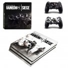 Rainbow Six Siege decal skin sticker for PS4 Pro console and controllers