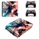 Abstraction decal skin sticker for PS4 Pro console and controllers