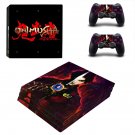 Onimusha decal skin sticker for PS4 Pro console and controllers