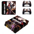 God Eater 3 decal skin sticker for PS4 Pro console and controllers