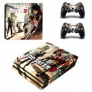 God Eater 3 decal skin sticker for PS4 Pro console and controllers