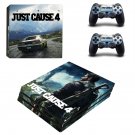 Just Cause 4 decal skin sticker for PS4 Pro console and controllers