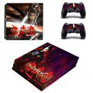 Onimusha decal skin sticker for PS4 Pro console and controllers