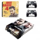 Just Cause 4 decal skin sticker for PS4 Pro console and controllers
