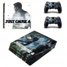 Just Cause 4 decal skin sticker for PS4 Pro console and controllers