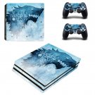 Game of Thrones decal skin sticker for PS4 Pro console and controllers