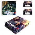 God Eater 3 decal skin sticker for PS4 Pro console and controllers