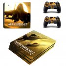 ACE Combat 7 decal skin sticker for PS4 Pro console and controllers