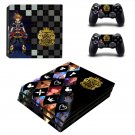 Kingdom Hearts 3 decal skin sticker for PS4 Pro console and controllers