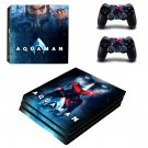 AquaMan decal skin sticker for PS4 Pro console and controllers