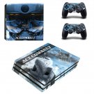 Abstraction decal skin sticker for PS4 Pro console and controllers