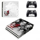 Yakuza 4 decal skin sticker for PS4 Pro console and controllers
