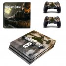 Rainbow Six Siege decal skin sticker for PS4 Pro console and controllers