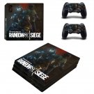Rainbow Six Siege decal skin sticker for PS4 Pro console and controllers