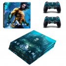 AquaMan decal skin sticker for PS4 Pro console and controllers