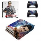 Yakuza 4 decal skin sticker for PS4 Pro console and controllers