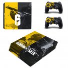 Rainbow Six Siege decal skin sticker for PS4 Pro console and controllers