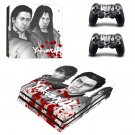 Yakuza 4 decal skin sticker for PS4 Pro console and controllers