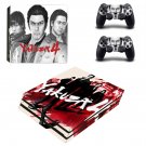 Yakuza 4 decal skin sticker for PS4 Pro console and controllers