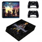 Kingdom Hearts 3 decal skin sticker for PS4 Pro console and controllers