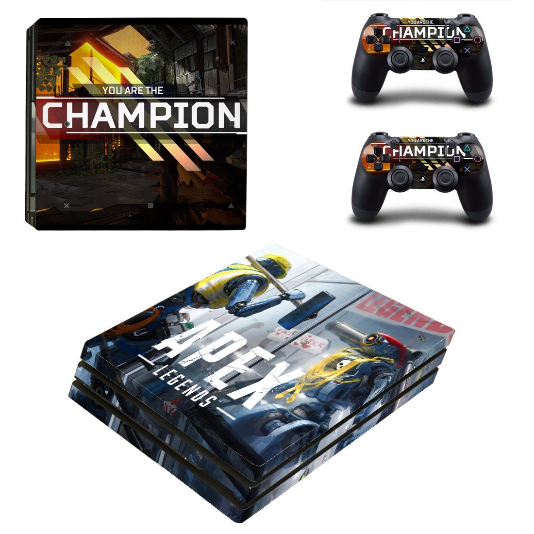 Apex Legends decal skin sticker for PS4 Pro console and controllers