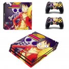 OnePiece decal skin sticker for PS4 Pro console and controllers