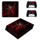 Abstraction decal skin sticker for PS4 Pro console and controllers