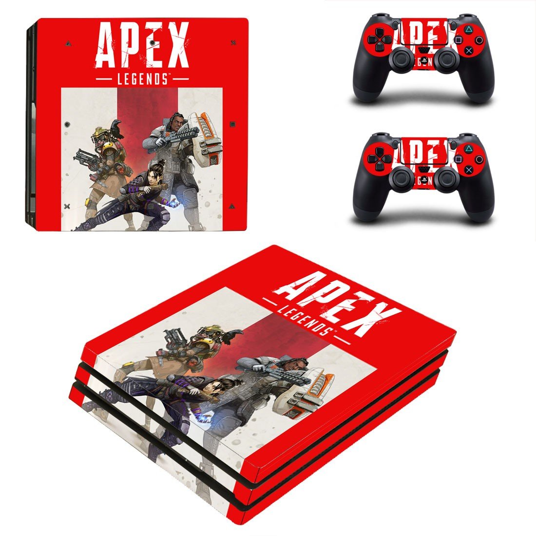 Apex Legends decal skin sticker for PS4 Pro console and controllers