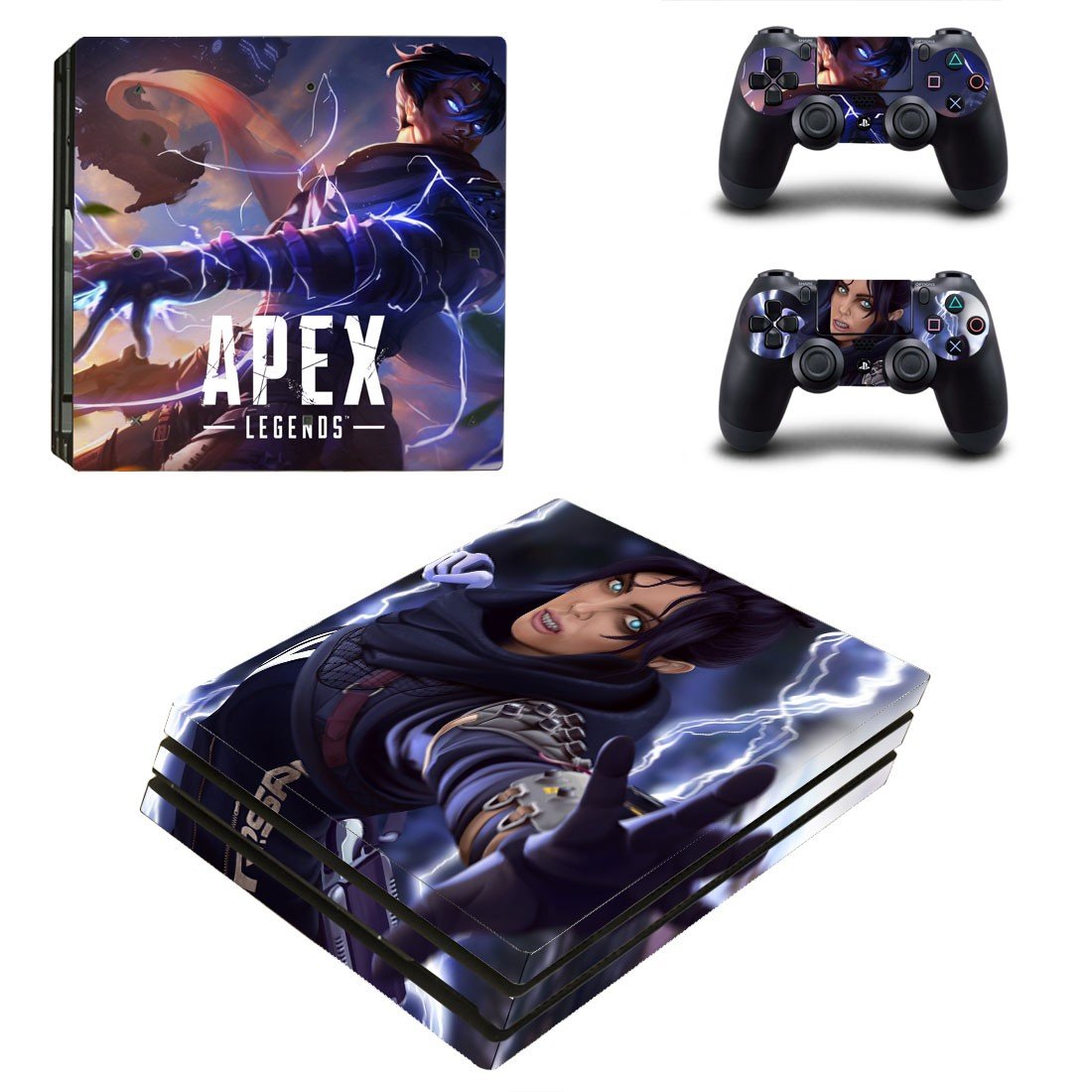 Apex Legends decal skin sticker for PS4 Pro console and controllers