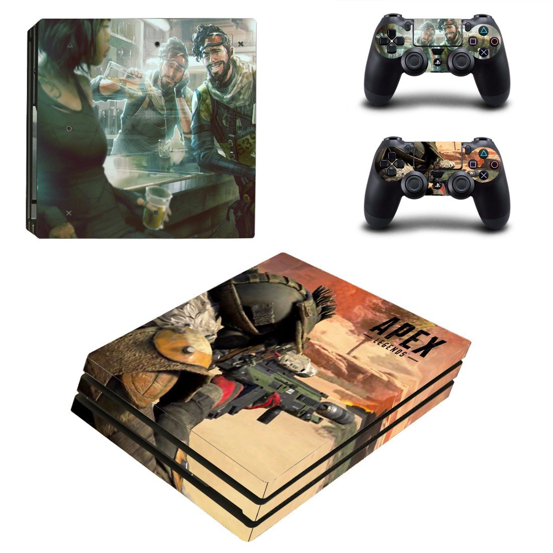 Apex Legends decal skin sticker for PS4 Pro console and controllers