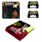 Judge Eyes decal skin sticker for PS4 Slim console and controllers