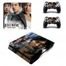 Judge Eyes decal skin sticker for PS4 Slim console and controllers