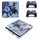 Fortnite decal skin sticker for PS4 Slim console and controllers
