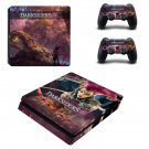 Darksiders 3 decal skin sticker for PS4 Slim console and controllers