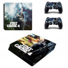 Just Cause 4 decal skin sticker for PS4 Slim console and controllers