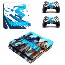 Fortnite decal skin sticker for PS4 Slim console and controllers