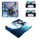 Fortnite decal skin sticker for PS4 Slim console and controllers