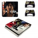 Judge Eyes decal skin sticker for PS4 Slim console and controllers