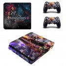 Darksiders 3 decal skin sticker for PS4 Slim console and controllers