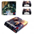 Soulcalibur 6 decal skin sticker for PS4 Slim console and controllers