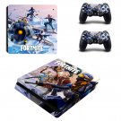 Fortnite decal skin sticker for PS4 Slim console and controllers