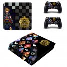 Kingdom Hearts 3 decal skin sticker for PS4 Slim console and controllers