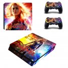 Supergirl decal skin sticker for PS4 Slim console and controllers