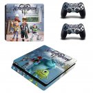 Kingdom Hearts 3 decal skin sticker for PS4 Slim console and controllers