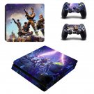 Fortnite decal skin sticker for PS4 Slim console and controllers