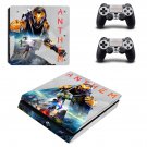 Anthem decal skin sticker for PS4 Slim console and controllers