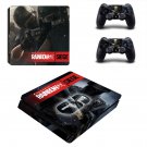 Rainbow Six Siege decal skin sticker for PS4 Slim console and controllers
