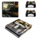 Rainbow Six Siege decal skin sticker for PS4 Slim console and controllers